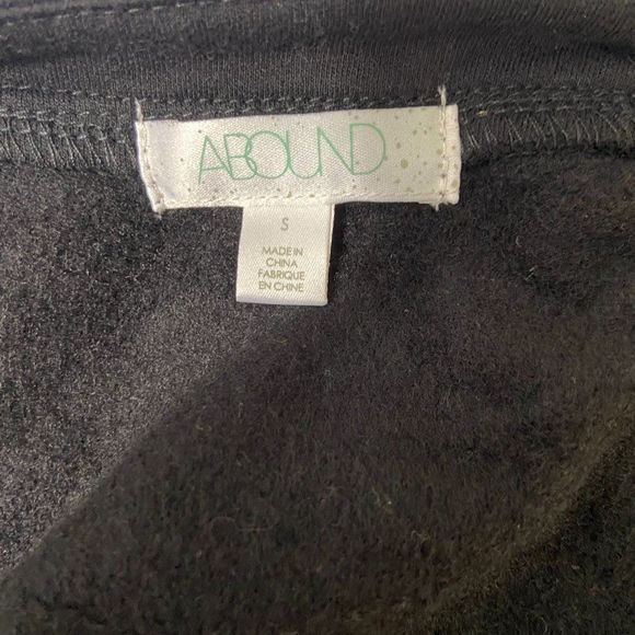 NWT ABOUND Black Crew Neck‎ Crop Sweater (S) - Picture 6 of 8